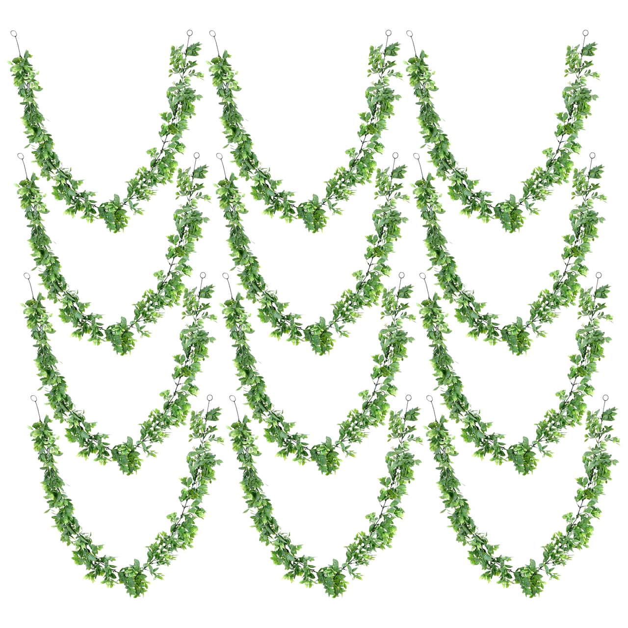 12 Pack: 6ft. Berry & Foliage Garland by Ashland®